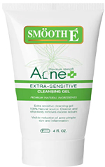 รูปภาพของ Smooth E Acne Extra Sensitive Cleansing Gel 4 OZ.